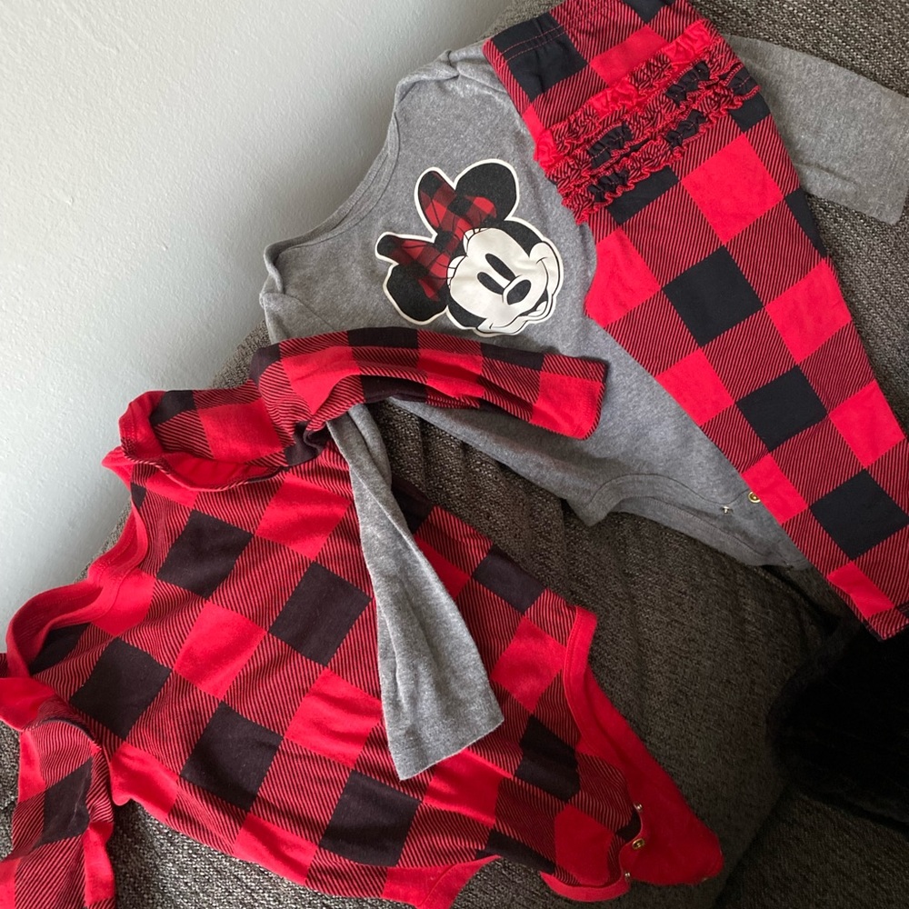 Minnie Mouse 3 piece outfit
